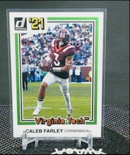 2021 Chronicles Donruss Draft Picks - CALEB FARLEY - Titans RC #3