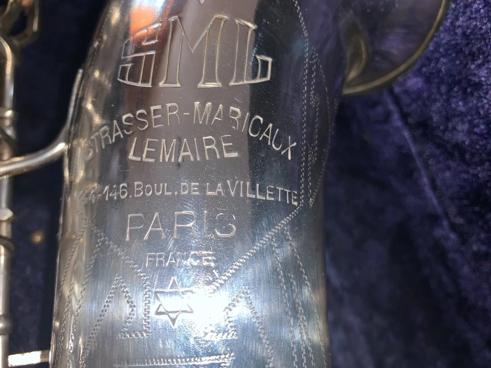 Bellissimo Sax Contralto SML (Strasser Marigaux Lemaire) Rev A del 1937 - Immagine 3 di 4