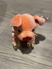 Ty Beanie Baby Chinese Zodiac Pig 6.5" Beanbag Plush 2000 With Tag