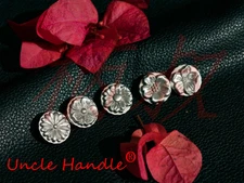 *Uncle Handle* hand-made stainless carved Button for Leica Fuji Sony Nikon 