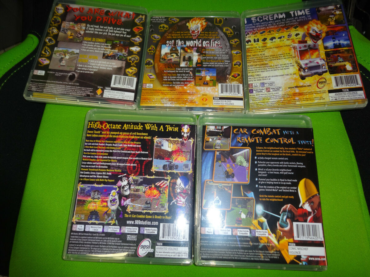 Twisted Metal 4 - Retro Game Cases 🕹️