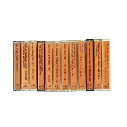 For audio tape cassette cases: 98 custom Nakamichi full-wrap DataWrap sleeves - Picture 9 of 11