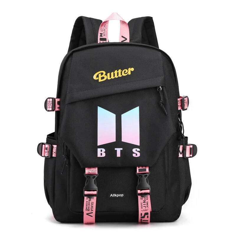 BTS Backpack bookbag for girls School bag New