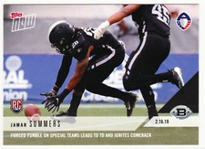 2019 Topps Now AAF Alliance of American Football Cards - Week 7 16