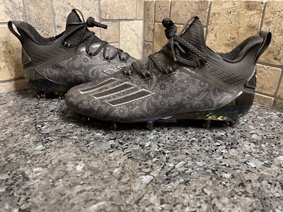 NEW! Adidas Adizero Reign Young King Floral Black Cleats  display picture 3