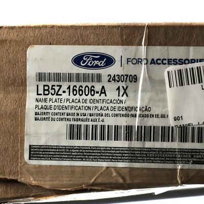 Genuine Ford Hood Badge - Explorer Lettering LB5Z16606A for sale