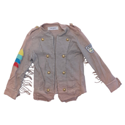 G12, Bobo Choses, 4/5Y, l/s cotton knit applique jacket, Olympiad 1984