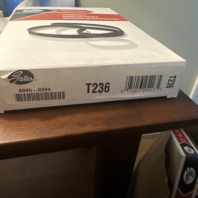 Gates T236 Timing Belt - OEM Replacement Synchronous Drive Belt - View #6