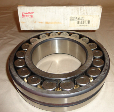LINK BELT 22220LB/W33/C3 SPHERICAL ROLLER BEARING PILLOW BLOCK 22220LB NEW