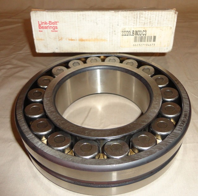 LINK BELT 22220LB/W33/C3 SPHERICAL ROLLER BEARING PILLOW BLOCK 22220LB