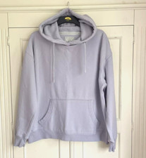 FATFACE Women's Lilac Overhead Hooded Sweatshirt Small EUC