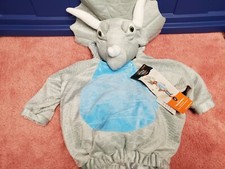 Infant Baby Triceratops Halloween Costume Sz 0-6 Months Infant Costume NWT