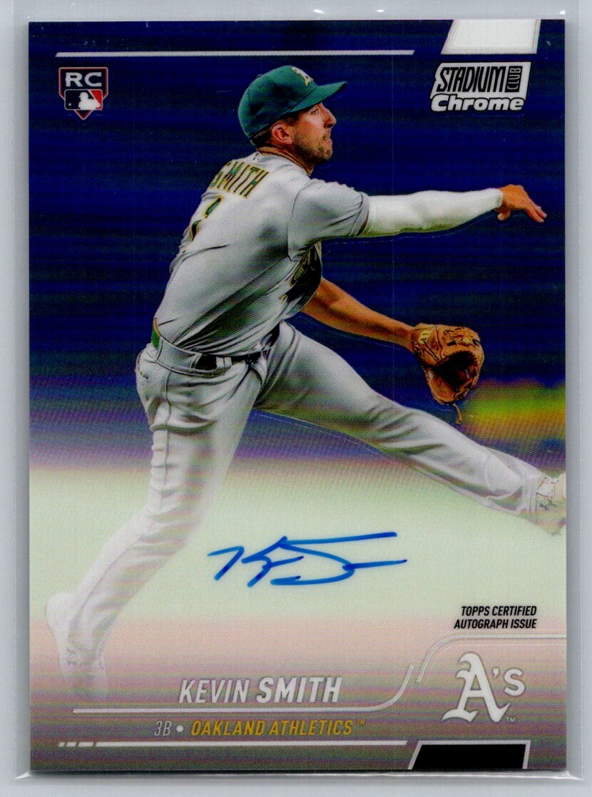 2022 Topps Stadium Club Chrome #SCCBA-KS Kevin Smith Rookie RC 