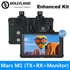 Hollyland Mars M1 Enhanced Kit 4K Wireless Monitor Transmitter Receiver 3-in-1