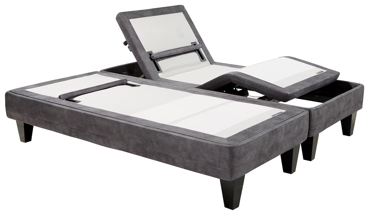 Split Cal King Serta Motion Custom II Adjustable Bed Base Lumbar