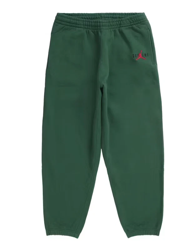 Pantalon de survêtement Supreme Jordan vert moyen FW24 neuf