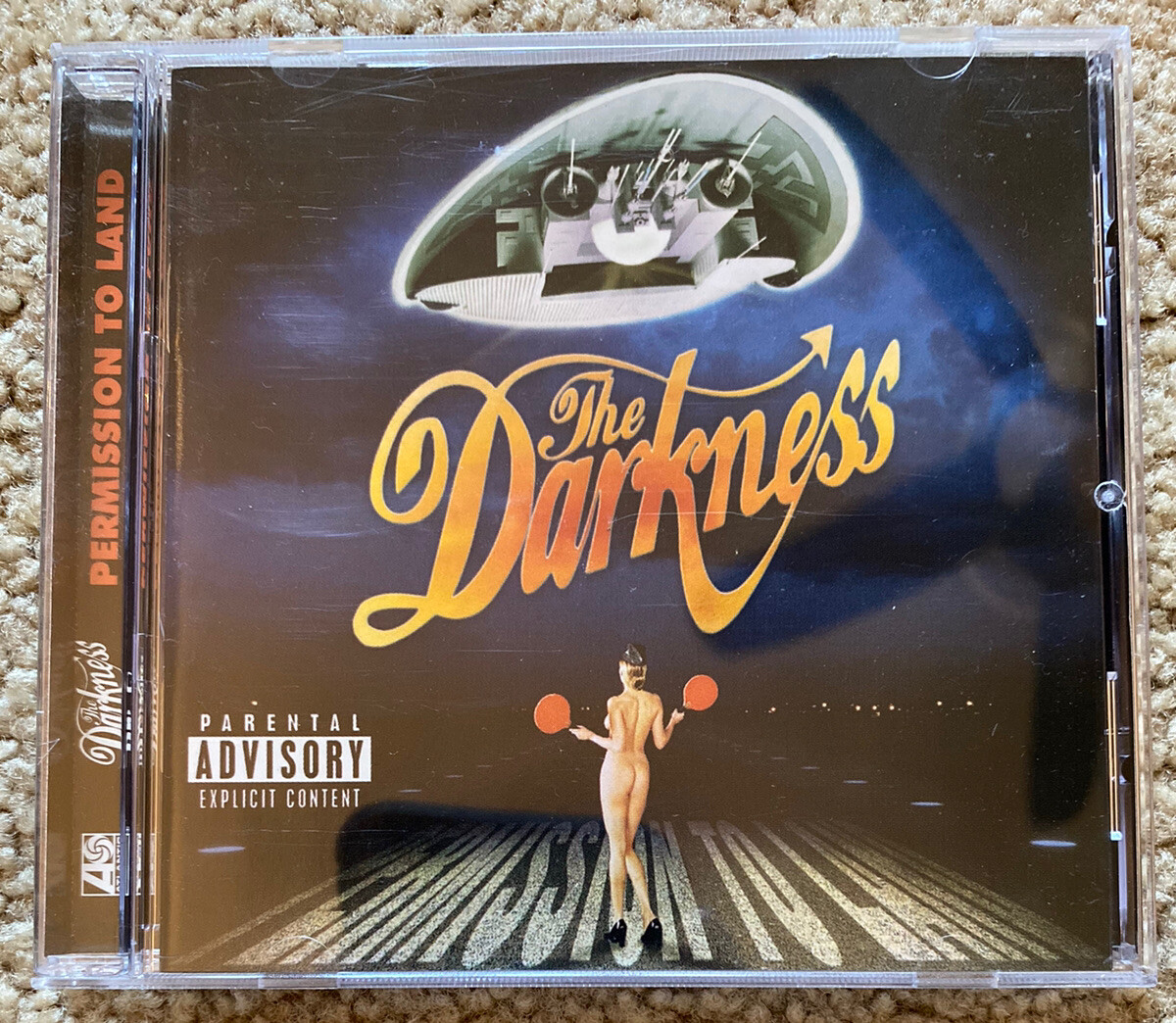 The DARKNESS - Permission to Land - CD [PA] 2003 Atlantic 60817-2