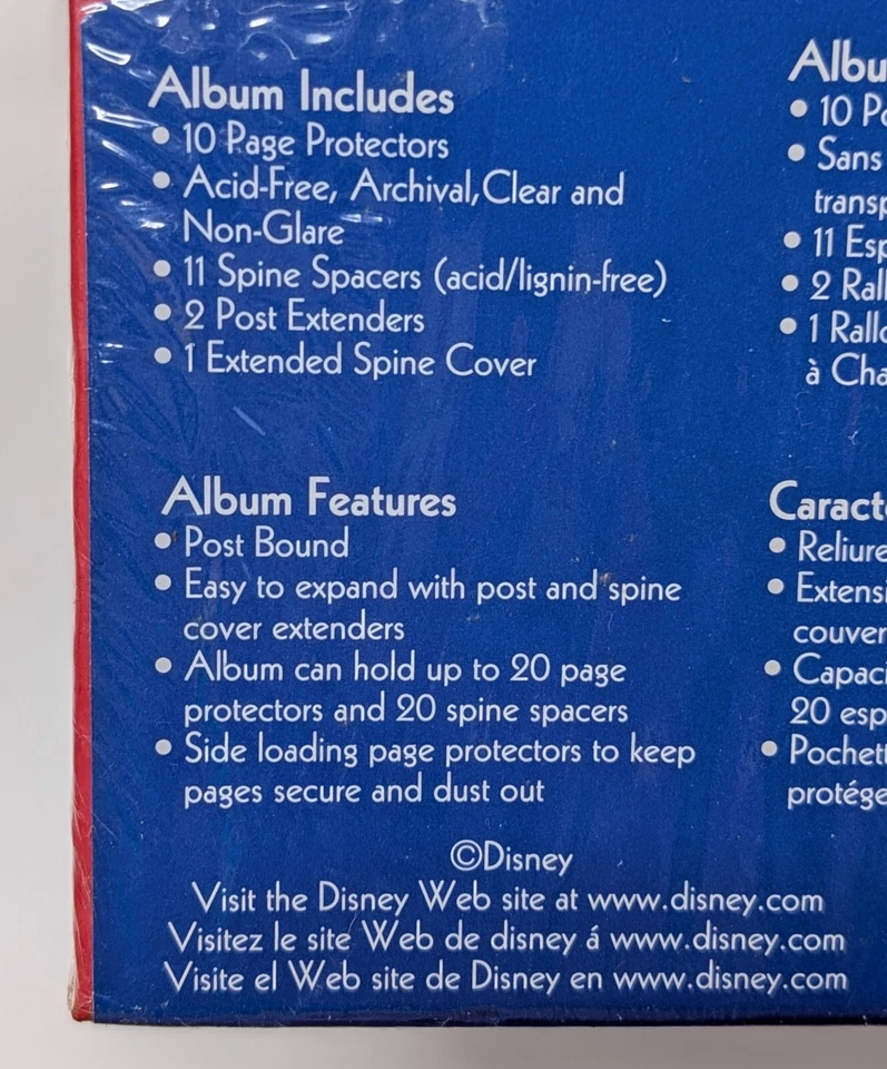 Álbum de recortes Disney Mickey Mouse & Friends 8x8 + kit de página - nuevo sellado Foto 4 de 4