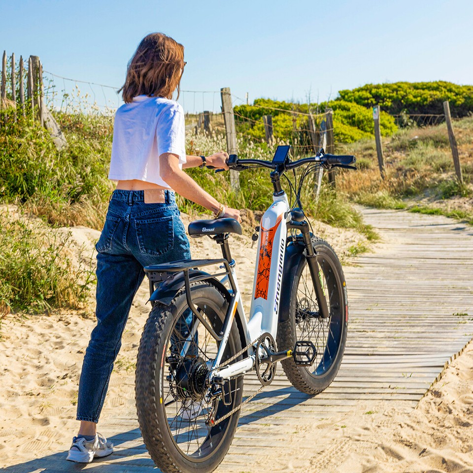 GUNAI GN26 Bicicletta Elettrica Per Adulti, 26 Pollici Bicicletta Da - Foto 8
