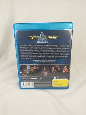 SeaQuest DSV: Season 1 (Blu-ray, 4-Disc Set) Region B Import - | eBay