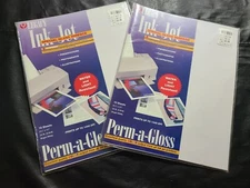 Legacy Ink Jet Photo Glossy Paper 20 Sheets 8 1/2 x 11"