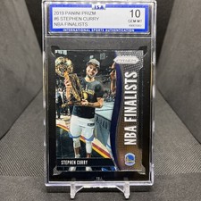 2019-20 PANINI PRIZM NBA FINALISTS #6 STEPHEN CURRY ISA 10 GEM MINT