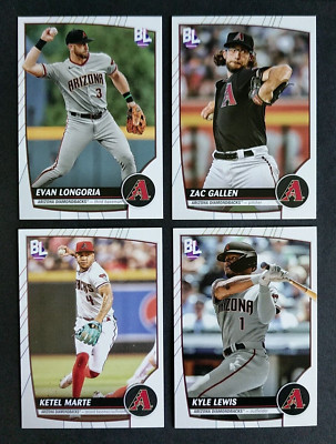 2023 Topps Big League ~ ARIZONA DIAMONDBACKS ~ 7  Card Team Set 1-250