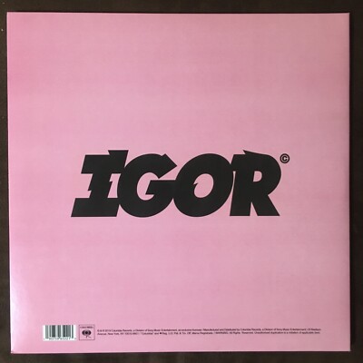 TYLER THE CREATOR - IGOR Tyler Okonma 2019 Columbia LP - BEAUTIFUL