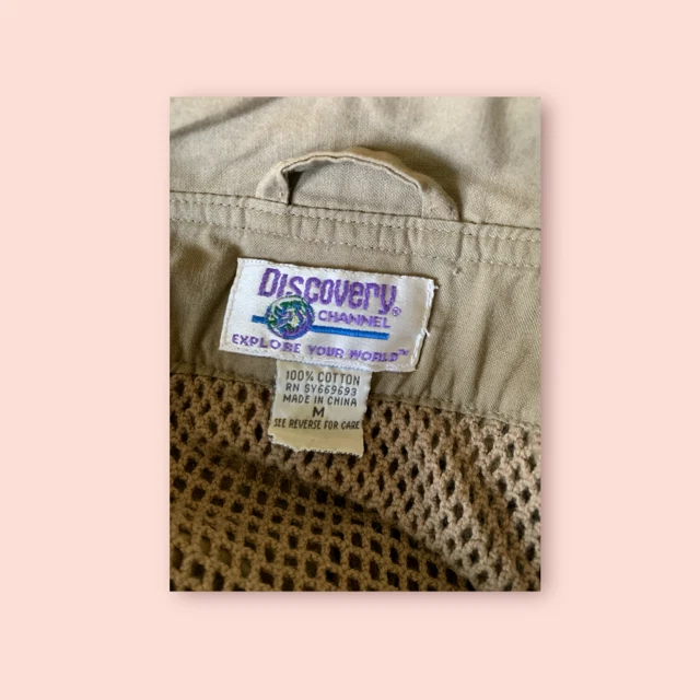 "DISCOVERY CHANNEL" Men's size M "Discovery Expedition" Vest Superior Con - Image 3 of 3