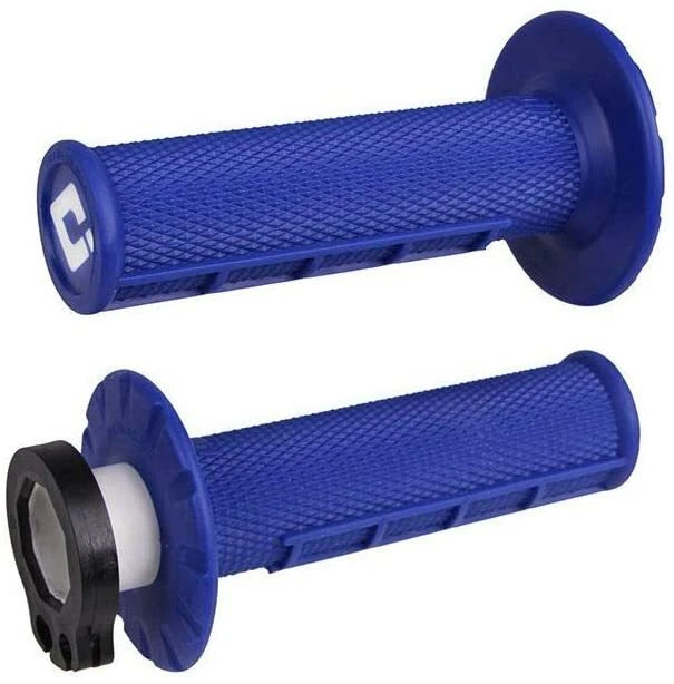Empuñaduras ODI Half Waffle Bloqueo Azul Husqvarna TC 125 250 300 TE300 FC 350 450 Foto 3 de 3