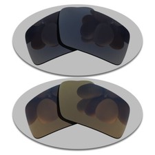 Grey Black Copper Lenses Replacement For-Costa Del Mar Reefton Polarized