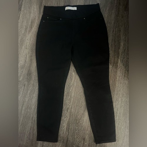 Levi Strauss Signature Gold Pull-On Skinny Black Sculpting Shaping Jeans NWOT - Picture 5 of 9