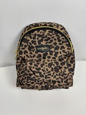 NWOT TushBaby Hip Seat Baby Carrier w/Mesh Bottle Pocket Leopard Print Cheetah