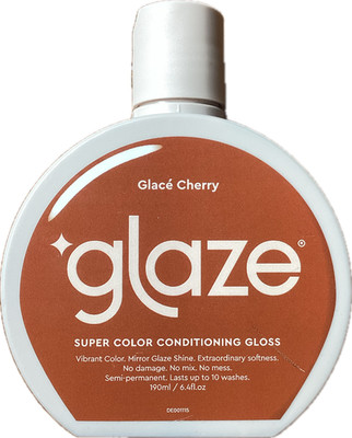 Glaze Super Color Conditioning Gloss GLACE CHERRY 190 ml / 6.4 oz Vibrant Hair