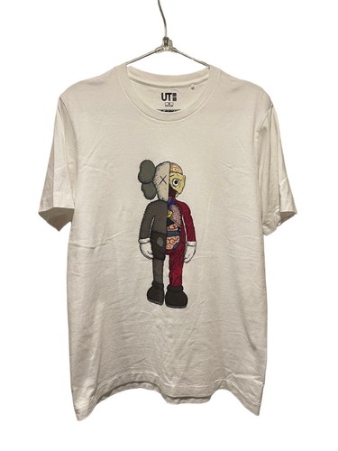 Uniqlo U lemaireT KAWS White T-shirt M Excellent Condition