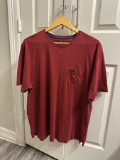 Tommy Bahama Men’s Size L Red Bali Skyline Short Sleeve Pocket T-Shirt