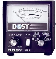 Dosy PM1000 PM 1000 TS SWR Power Cb Ham Radio Wattmeter Test Center Station