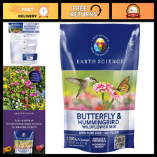 Premium Wildflower Seed Blend for Bees, Butterflies & Hummingbirds - 4oz Non-GMO 167.96 per gallon