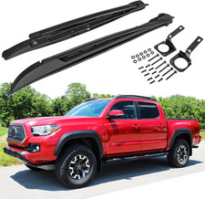 Roof Rack Cross Bar Side Rails Aluminum for 2005-2023 Toyota Tacoma Double Cab R