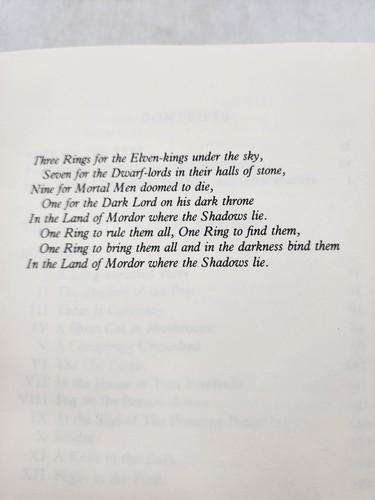 The Lord of the Rings (Omnibus) J.R.R. Tolkien HCDJ 1966 Houghton Mifflin Co. - Picture 11 of 18