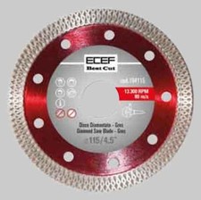 DISCO DIAMANTATO PER GRES porcellanato, klinker, travertino cotto, ceramica 3 pz