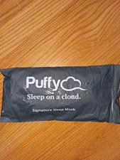 Puffy Signature Sleep Mask Single Gray One Size Breathable SLP-MSK-GRY-2