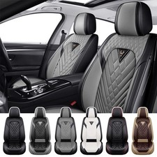 Car Seat Covers for Nissan Pathfinder 2000-2026, Waterproof Nappa Leather Fro...
