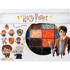 80-54345 Harry Potter Fuse Bead Kit for Kids and Adults, Comes with 19 Patter...