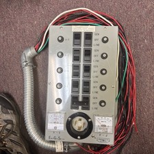 Conn. Electric EmerGen Switch 10-7501-30A Manual Transfer Switch Short Cord.