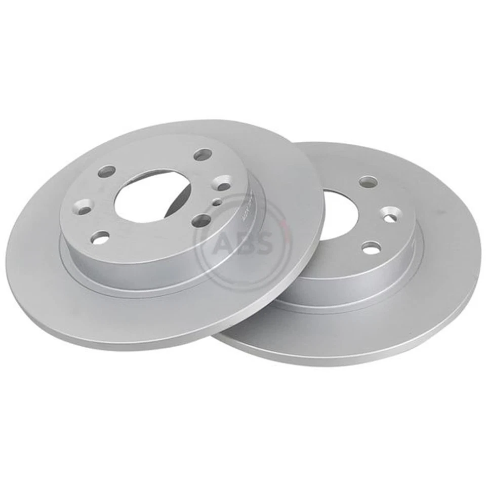 ABS BREMSSCHEIBEN 231mm + BREMSBELÄGE HINTEN passend für MAZDA 323 BG MX-5 NA - Bild 2 von 3