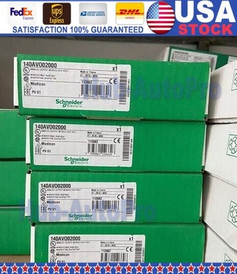 New In Box SCHNEIDER 140AVO02000 Analog Output Module