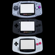 Custom Nintendo Gameboy Advance Shells with Buttons & Lenses