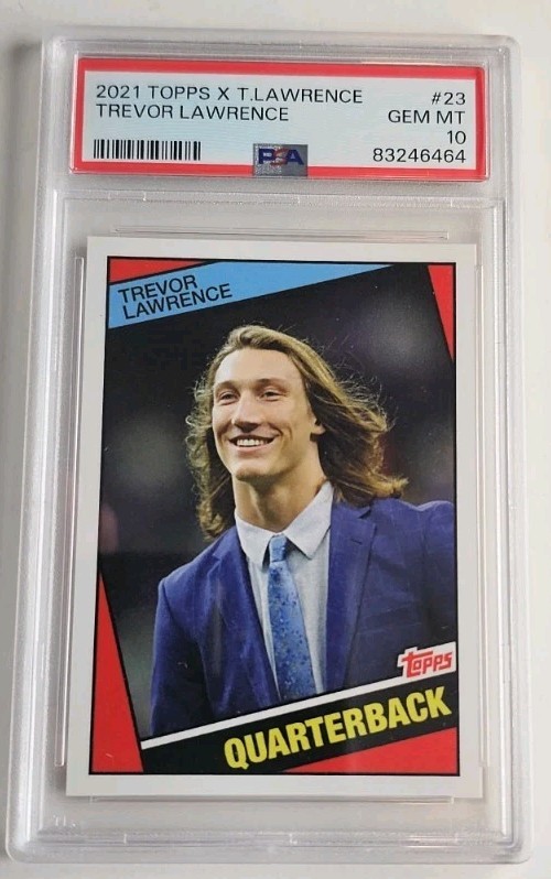 Trevor Lawrence Topps X Trevor Lawrence #23 Base
