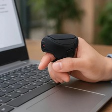 Finger Mouse, 2.4ghz Handheld Ergonomic Trackball Mouse easy to use